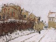 Camille Pissarro Peng Schwartz Castle Street mult oil on canvas